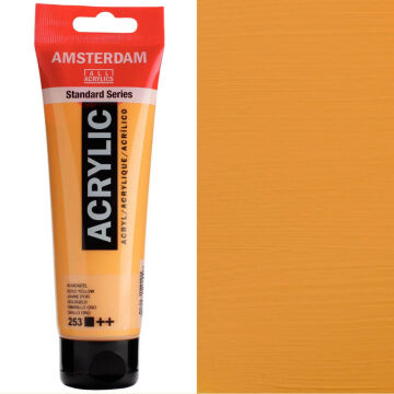 Amsterdam Standart Seri Akrilik Boya 120 ml Gold Yellow 253