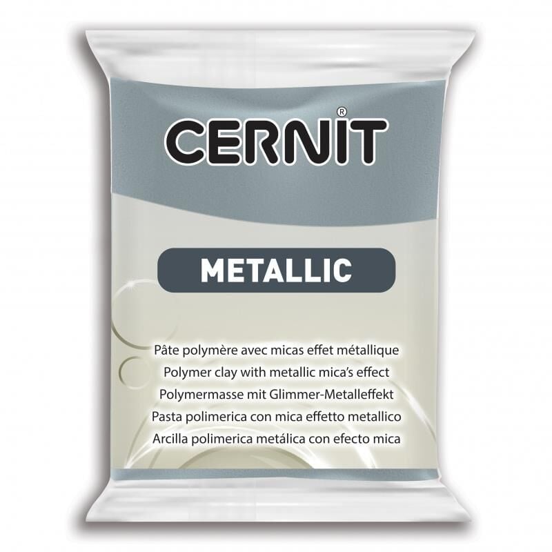 Cernit Polimer Kil Hamuru 56gr (Metalik) 067 Steel -Çelik