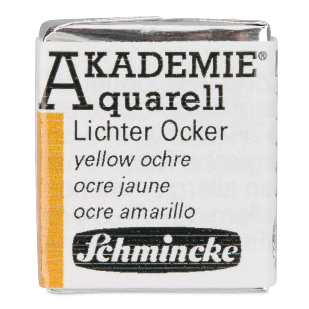Schmincke Akademie Yarım Tablet Suluboya Yellow Ochre 660