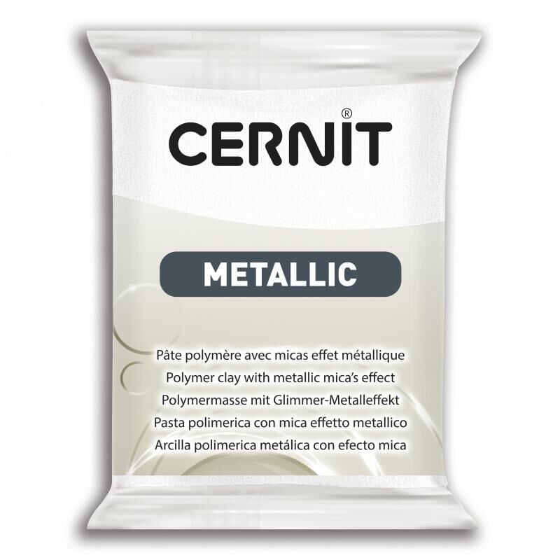 Cernit Polimer Kil Hamuru 56gr (Metalik) 085 İnci Beyazı