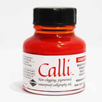 Daler Rowney Calli Kaligrafi Mürekkebi 29.5 ml Scarlet 073