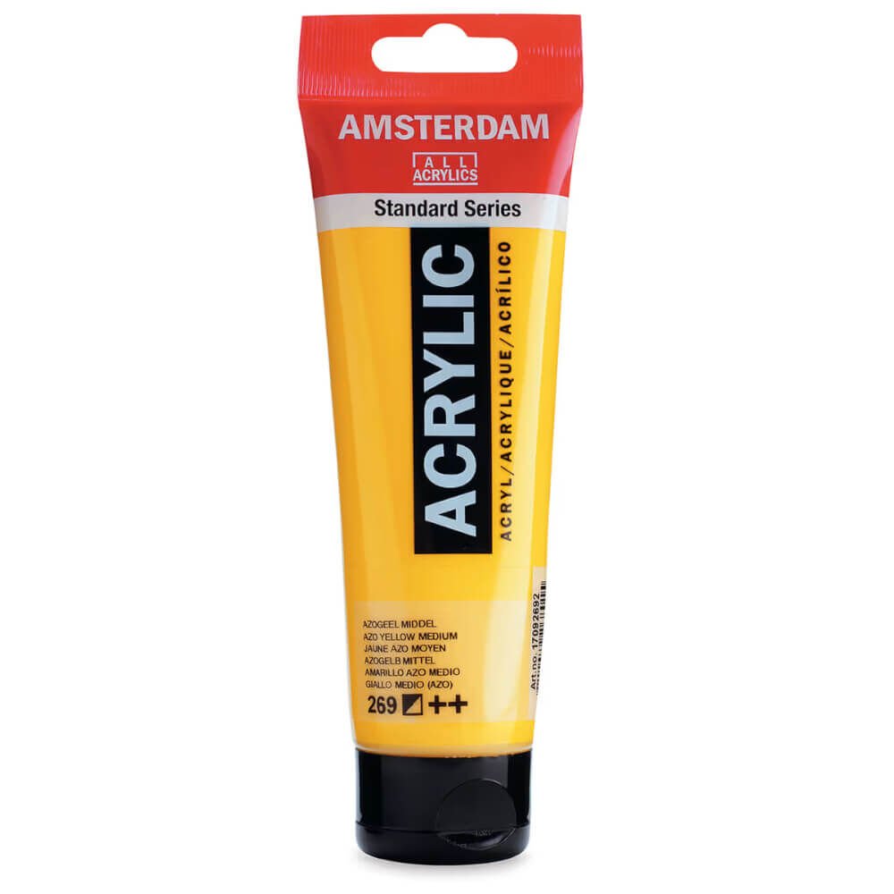 Amsterdam Standart Seri Akrilik Boya 120 ml Azo Yellow Medium 269