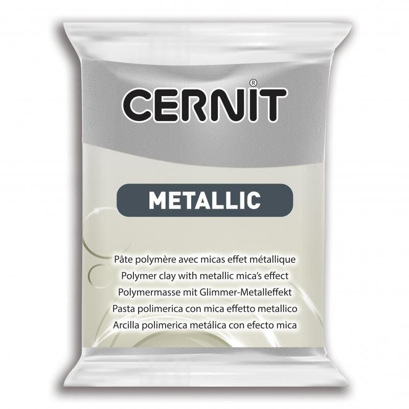 Cernit Polimer Kil Hamuru 56gr (Metalik) 080 Silver