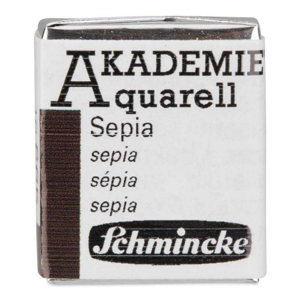 Schmincke Akademie Yarım Tablet Suluboya Sepia 665