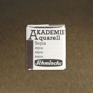 Schmincke Akademie Yarım Tablet Suluboya Sepia 665