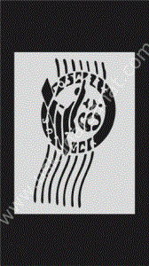 Mood Stencil Şablon 13x9 S 072