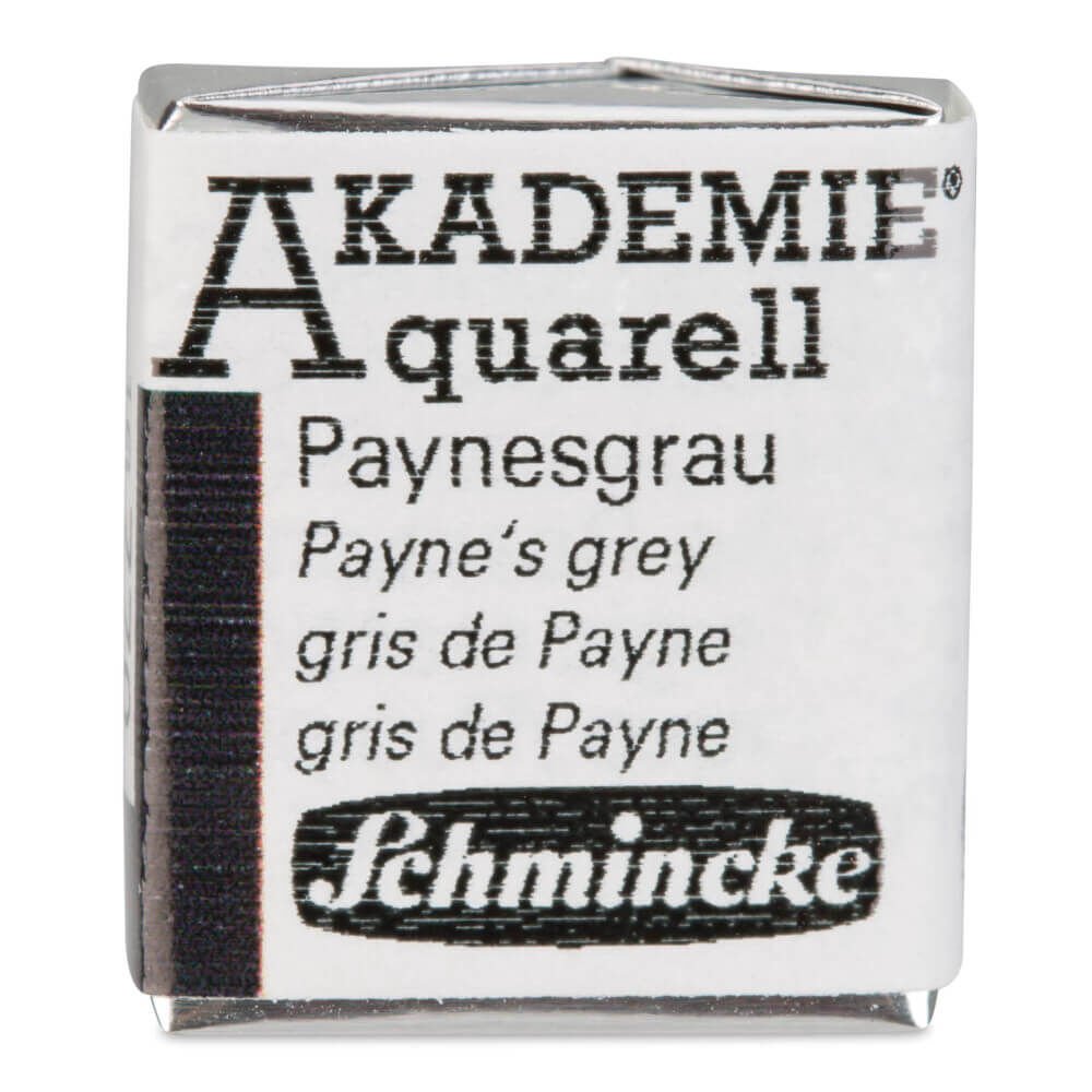Schmincke Akademie Yarım Tablet Suluboya Payne's Grey 770
