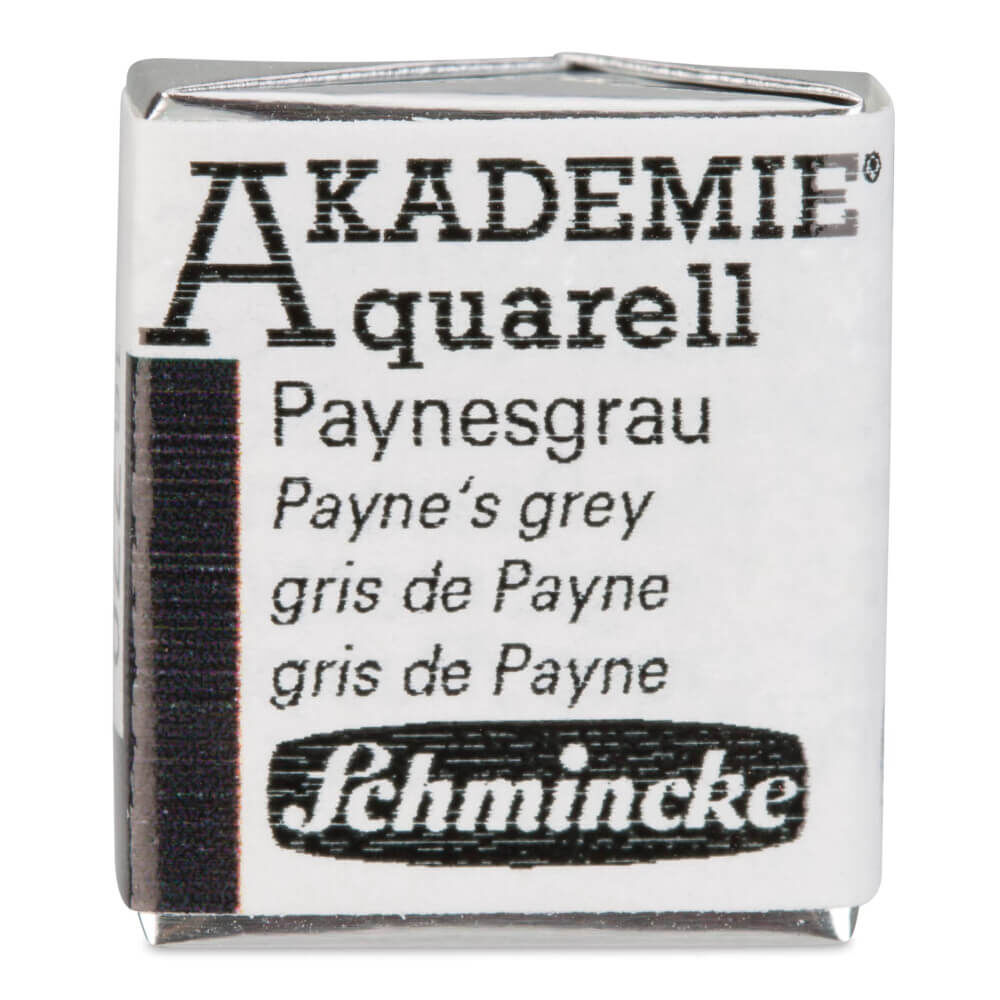 Schmincke Akademie Yarım Tablet Suluboya Payne's Grey 770