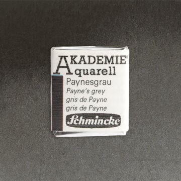 Schmincke Akademie Yarım Tablet Suluboya Payne's Grey 770