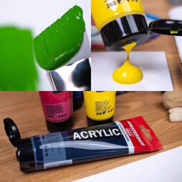 Amsterdam Standart Seri Akrilik Boya 120 ml Azo Yellow 267