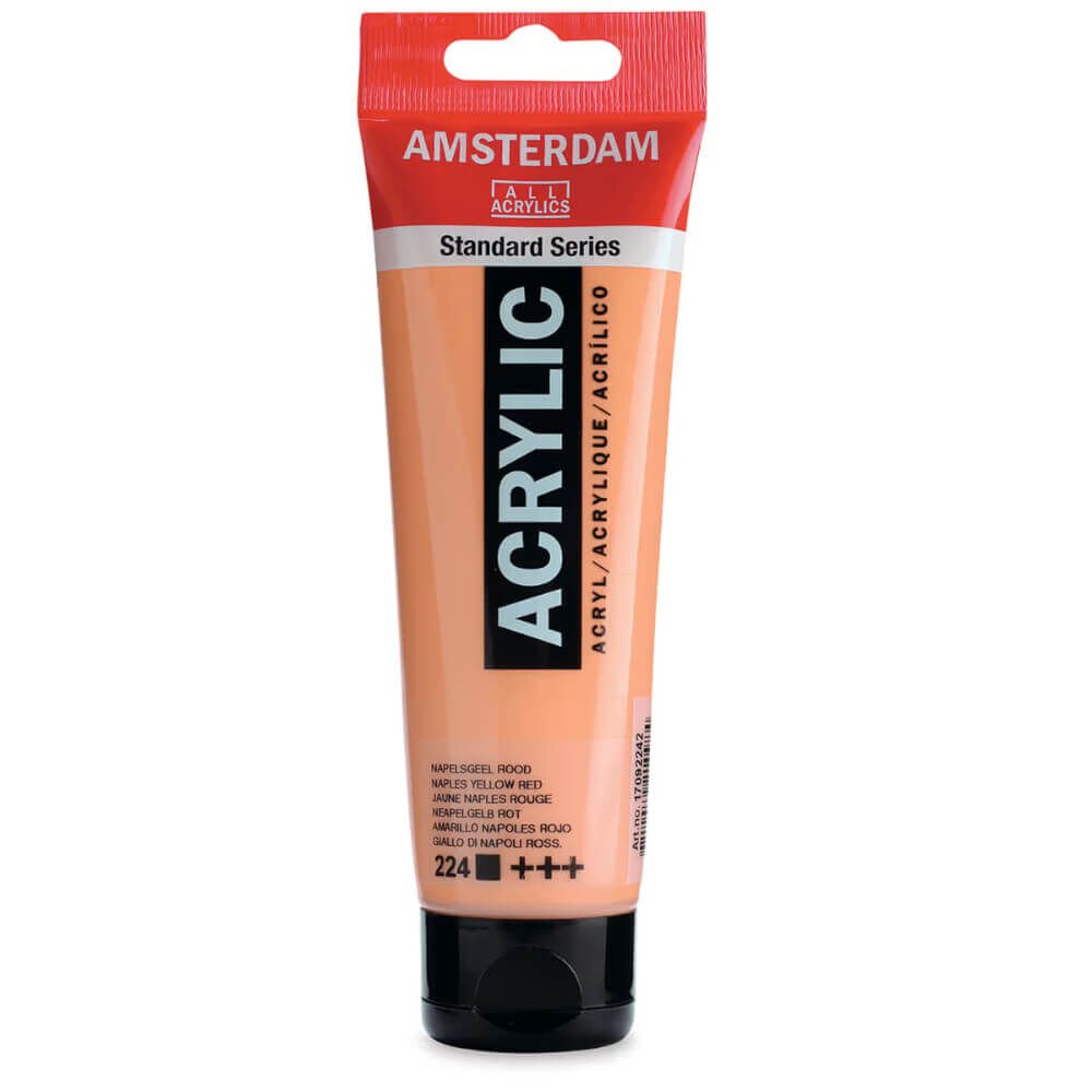 Amsterdam Standart Seri Akrilik Boya 120 ml Naples Yellow Red 224