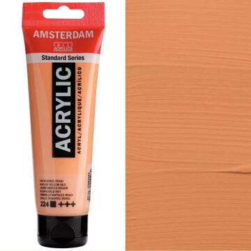 Amsterdam Standart Seri Akrilik Boya 120 ml Naples Yellow Red 224