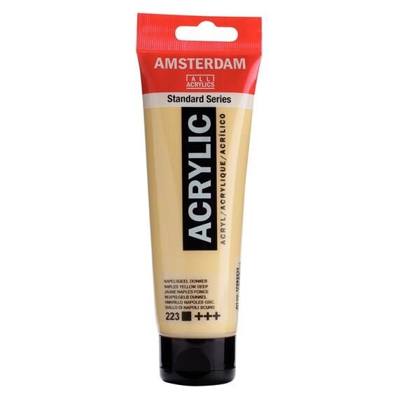 Amsterdam Akrilik Boya 120ml Tüp NAPLES YELLOW DEEP 223