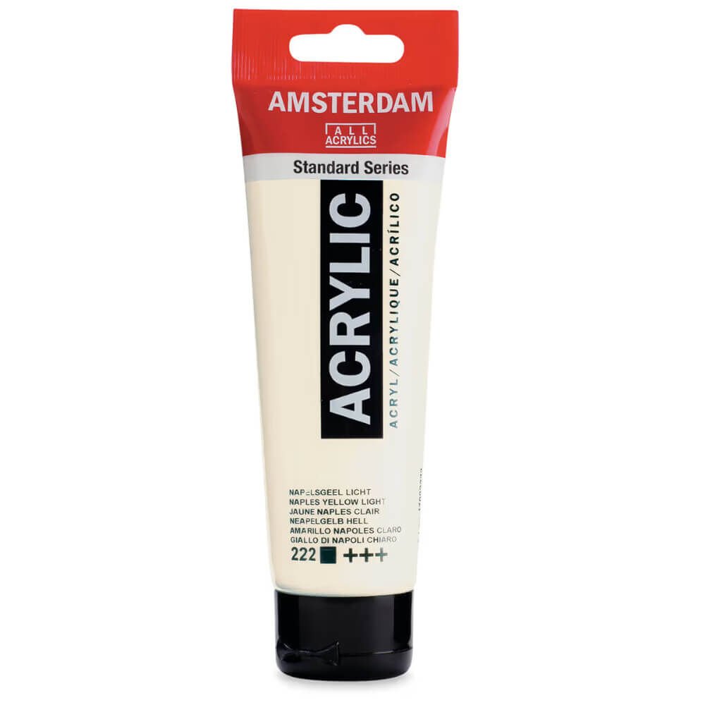 Amsterdam Standart Seri Akrilik Boya 120 ml Naples Yellow Light 222