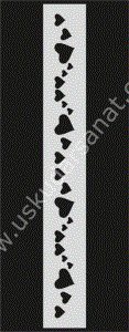 Mood Stencil Şablon 23x9 U039