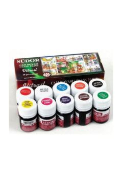 Südor Vitrail Cam Vitray Boyası 10 Renk x 25 ml.