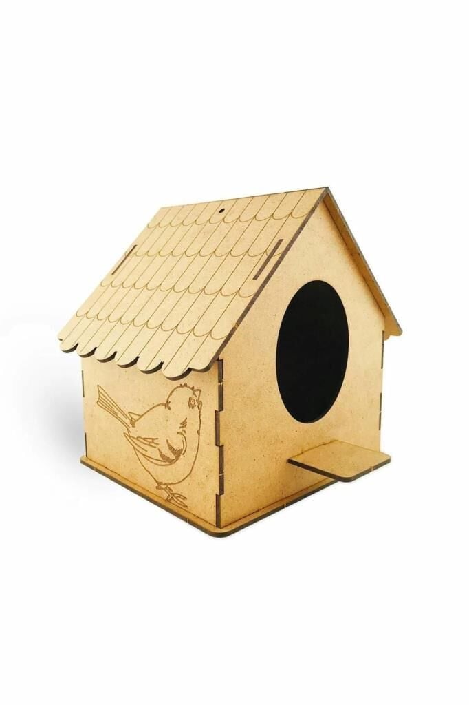Südor Wood Ahşap Kendin Yap Maket Kuş Evi 170 X157 X185 Mm