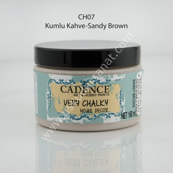 Cadence Very Chalky Home Decor CH07-KUMLU KAHVE 150ml