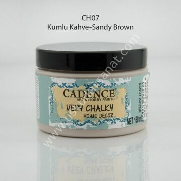 Cadence Very Chalky Home Decor CH07-KUMLU KAHVE 150ml