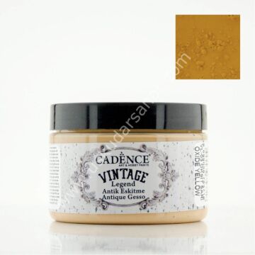 Cadence Vintage Legend Antik Eskitme 150 ml Oksit Sarı VL-03