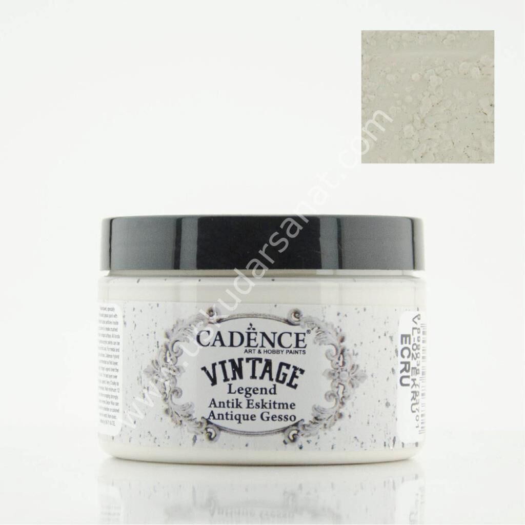 Cadence Vintage Legent Antik Eskitme 150ml VL-02 EKRU