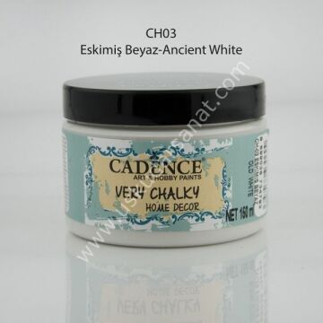 Cadence Very Chalky Home Decor CH03-ESKiMiŞ BEYAZ 150ml