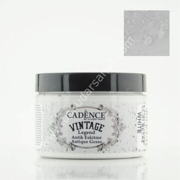 Cadence Vintage Legend Antik Eskitme 150 ml Beyaz VL-01
