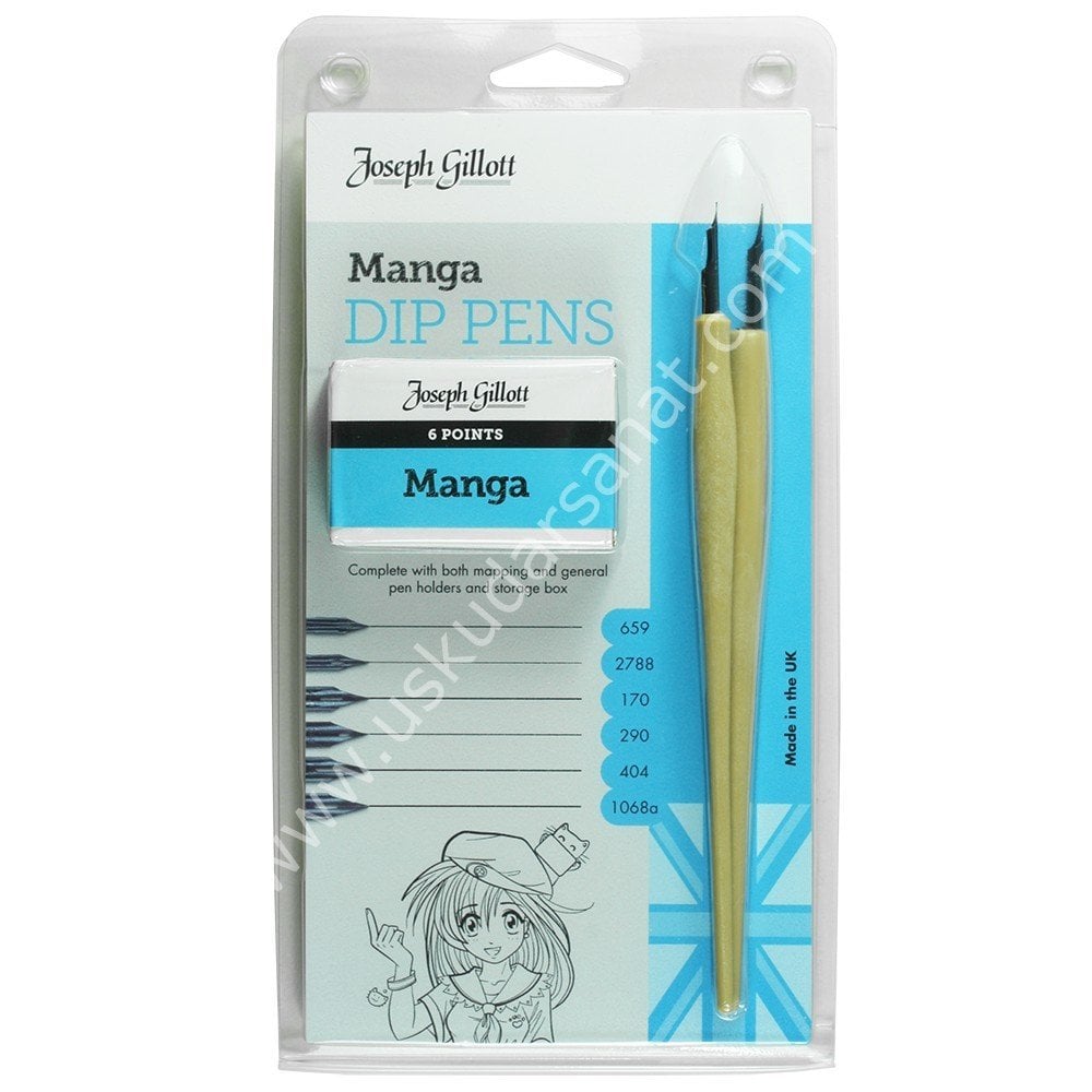 Joseph Gillott Tarama - Manga Seti 8 Parça
