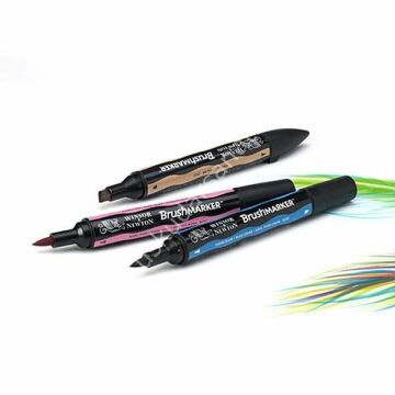 W.Newton BrushMarker Grafik Kalemi Ocean Teal G956