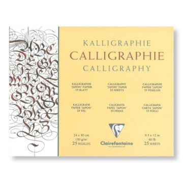 Clairefontaine Kaligrafi Blok 130 gr 24x30 cm 25 Yaprak 96439C