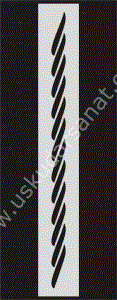 Mood Stencil Şablon 23x9 U046
