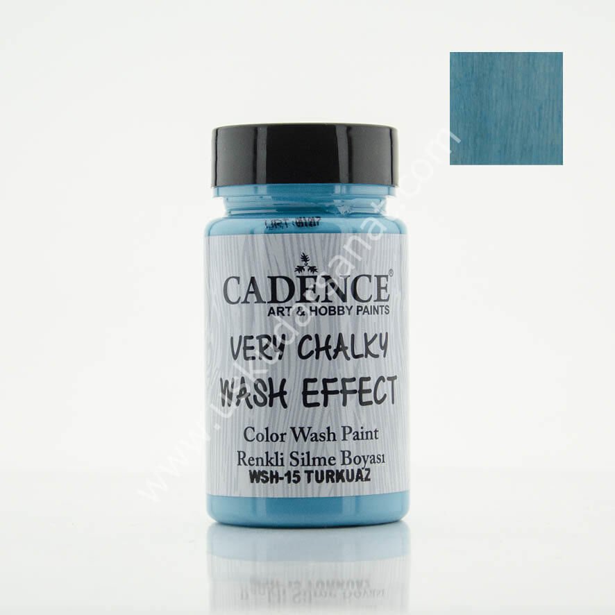 Cadence Wash Effect Renkli Silme Boyası 90ml WSH-15 TURKUAZ