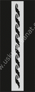 Mood Stencil Şablon 23x9 U048