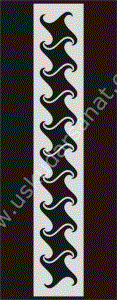 Mood Stencil Şablon 23x9 U049