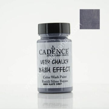 Cadence Very Chalky Renkli Silme Boyası 90 ml Koyu Arduvaz Gri WSH-11