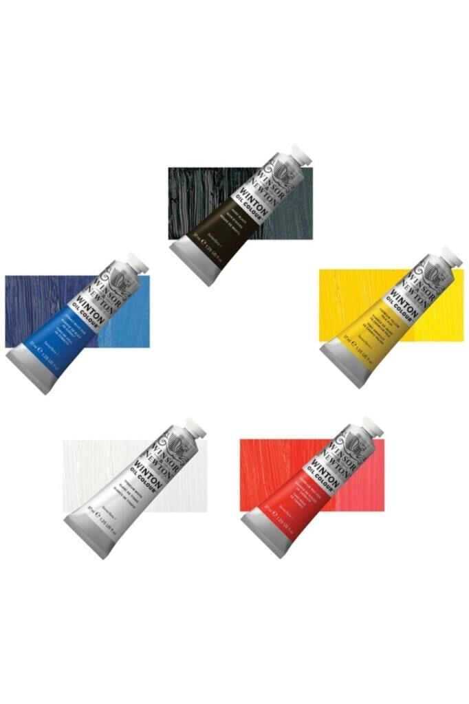 37ml Yağlı Boya 5li Ana Renkler