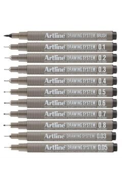 Artline  Çizim Kalemi Tüm Dereceler 11 Li Set