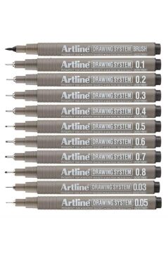 Artline  Çizim Kalemi Tüm Dereceler 11 Li Set