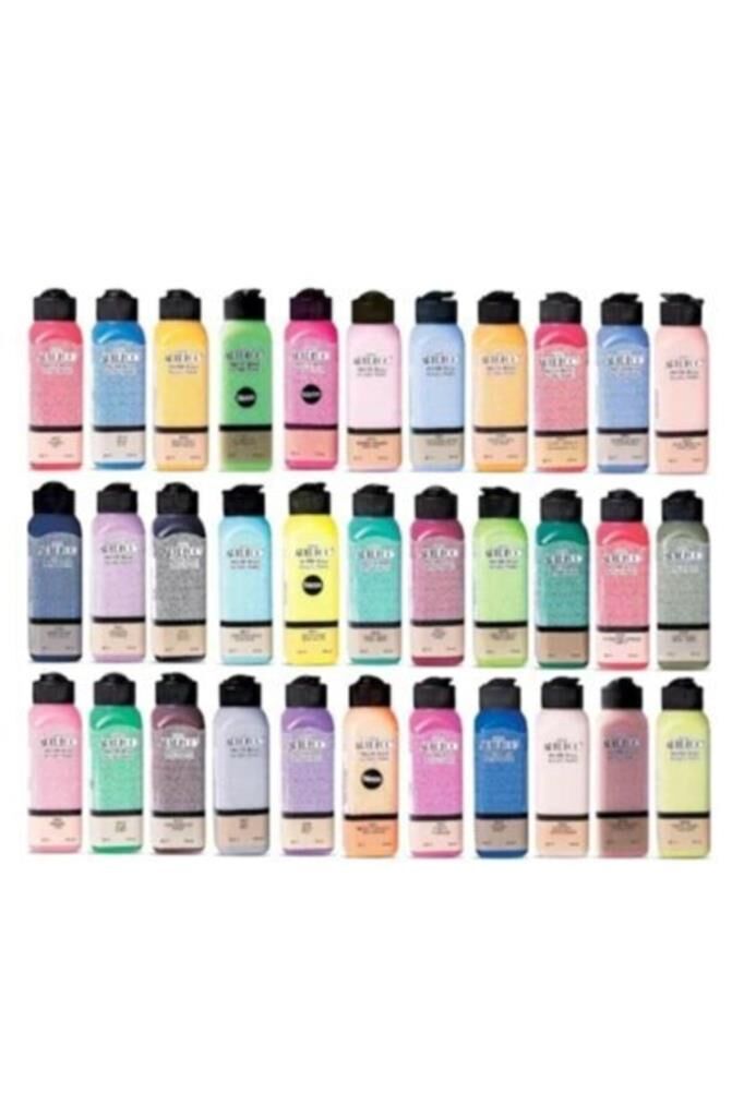 Akrilik Boya Seti 33 Renk X 140 ml. Mega Set