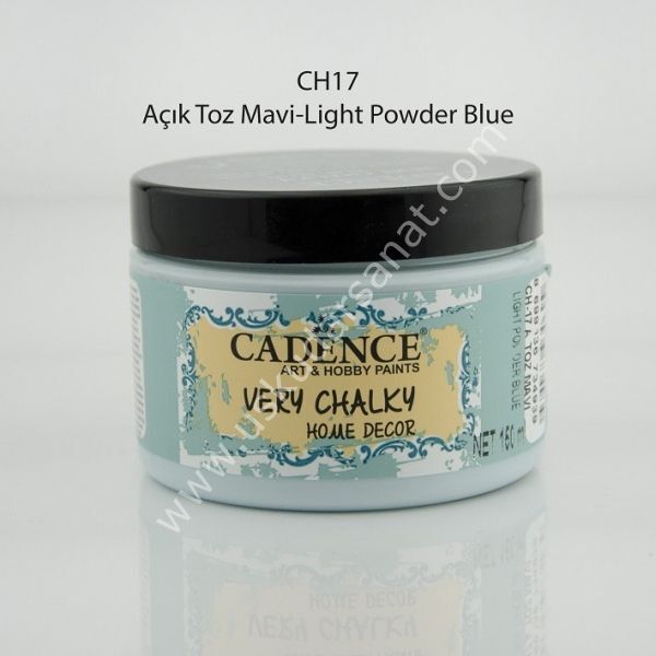 Cadence Very Chalky Home Decor CH17-AÇIK TOZ MAVi 150ml