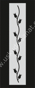 Mood Stencil Şablon 23x9 U062