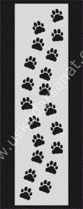 Mood Stencil Şablon 23x9 U063