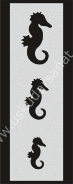 Mood Stencil Şablon 23x9 U065