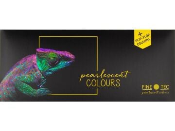 Finetec Yaldız Suluboya Metalik 24 Renk F 2400