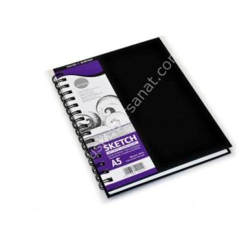 Daler Rowney Spiralli A5 54 Yaprak Sketch Defter 100gr Soft White