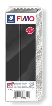 Staedtler Fimo Soft Fırınlanabilir Polimer Kil 454gr Siyah
