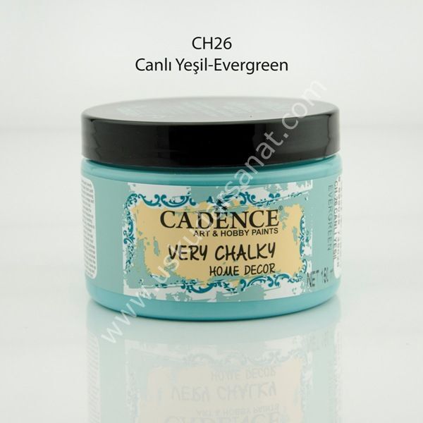 Cadence Very Chalky Home Decor CH26 CANLI YEŞİL 150ml