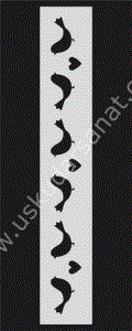 Mood Stencil Şablon 23x9 U070