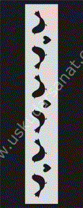 Mood Stencil Şablon 23x9 U070