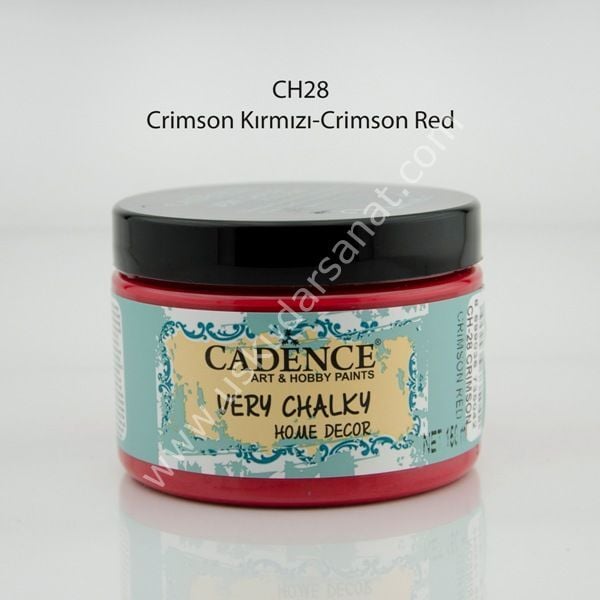 Cadence Very Chalky Home Decor CH28 CRIMSON 150ml